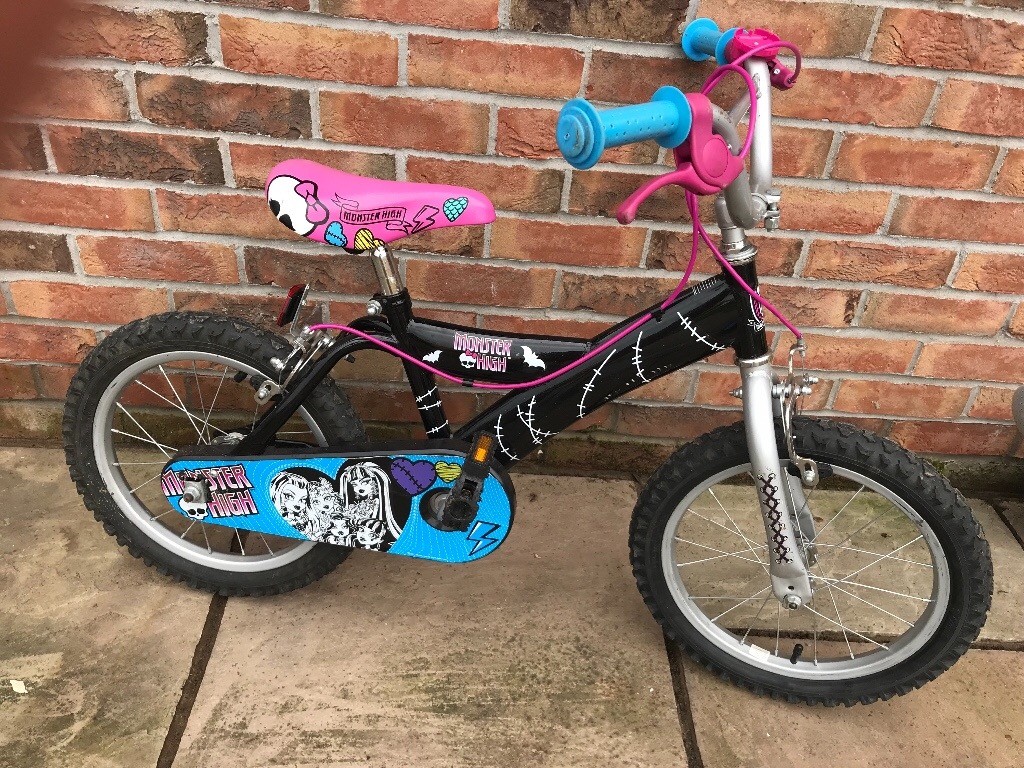 monster high bike 16 inch